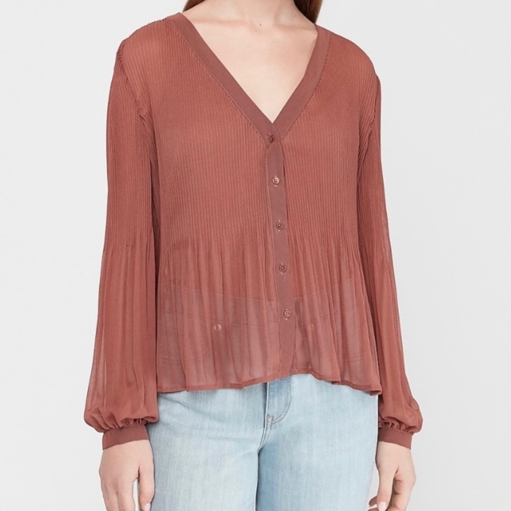 Express Pleated Dress Shirt